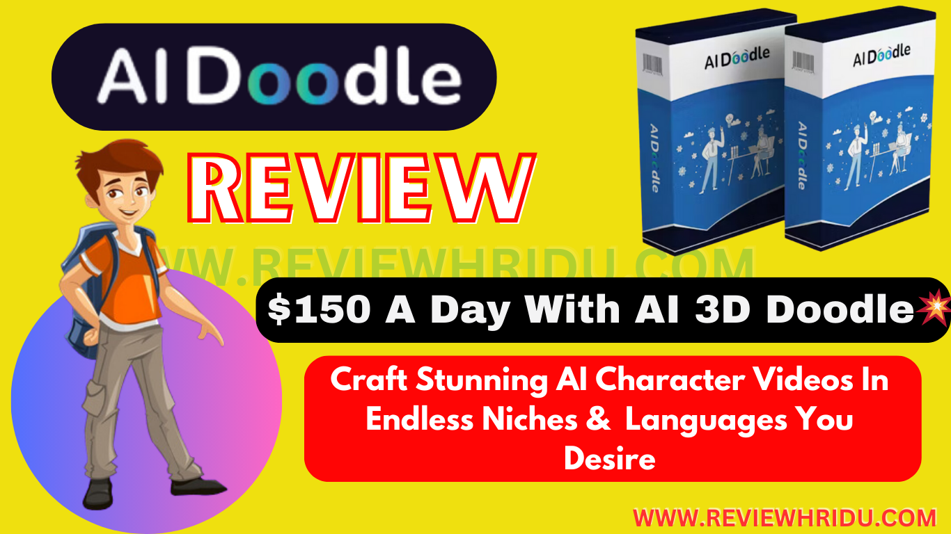 AI Doodle Review || $150 A Day With AI 3D Doodle 💥