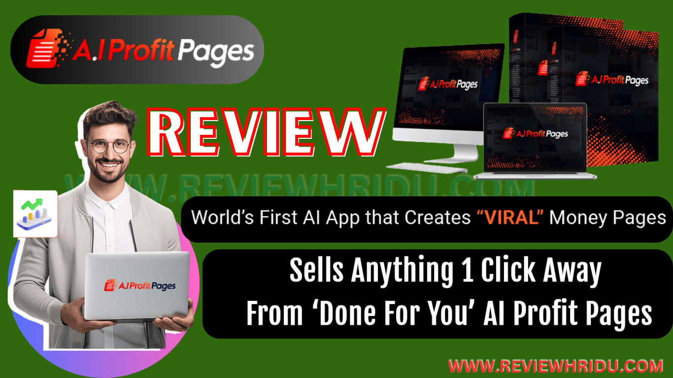 AI Profit Pages Review || Sells Anything 1 Click Away